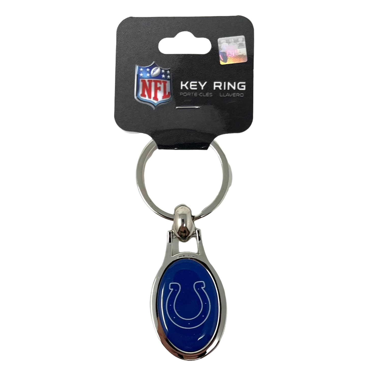 Indianapolis Colts Metal Oval Key Ring