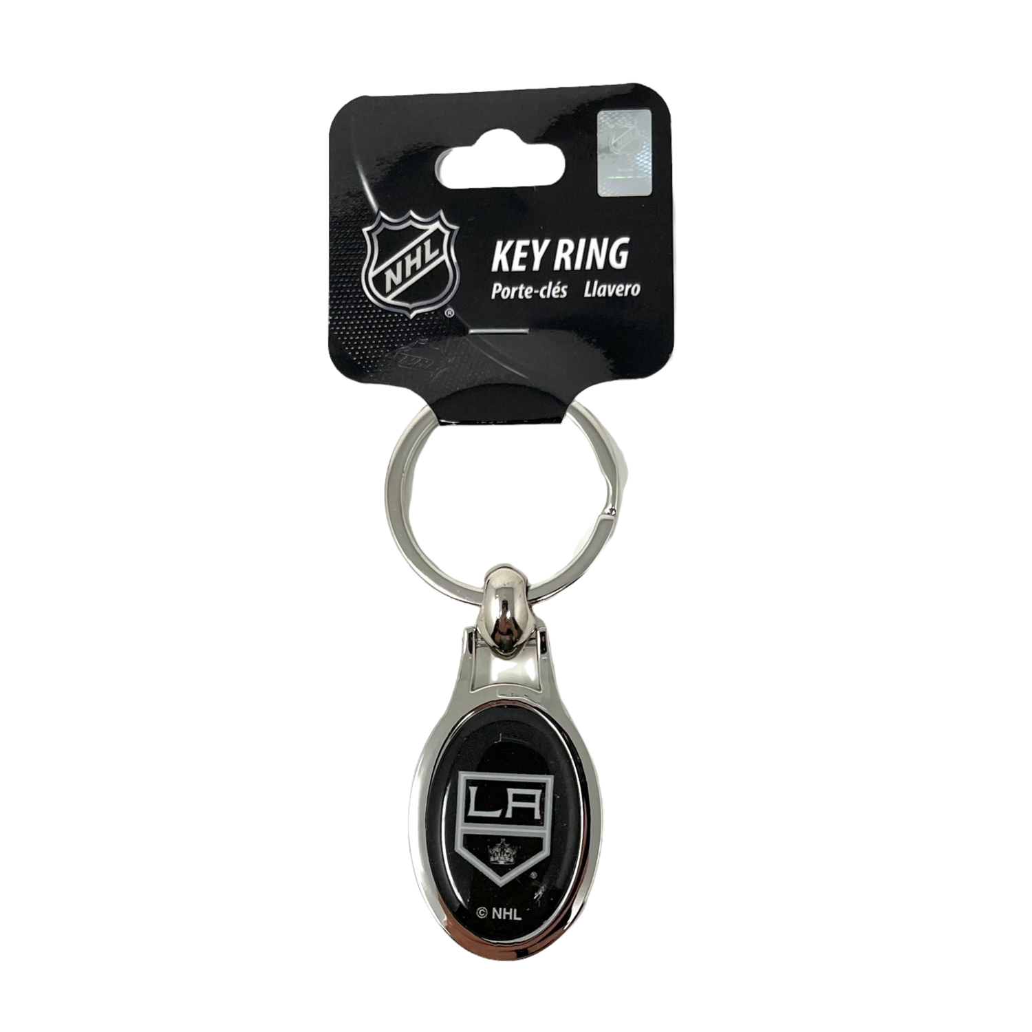 Los Angeles Kings Metal Oval Key Ring