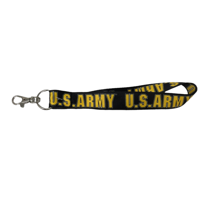 Army Black Knights Key Strap Lanyard