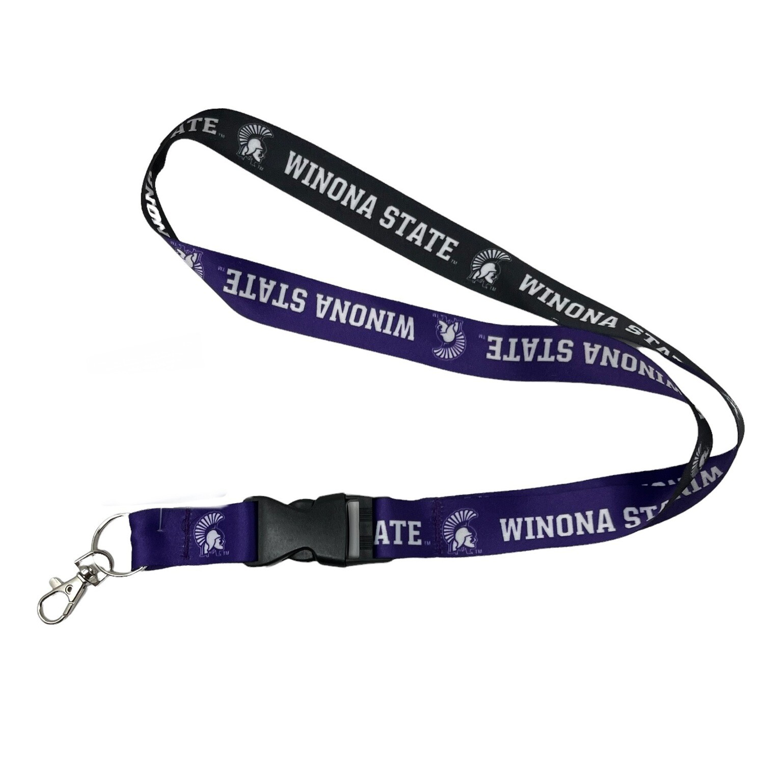 Winona State Warriors 1" Lanyard