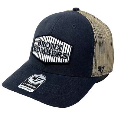 New York Yankees Men's 47 Trucker  Bronx Bombers Adjustable Hat New York Yankees Men's 47 Trucker  Bronx Bombers Adjustable Hat