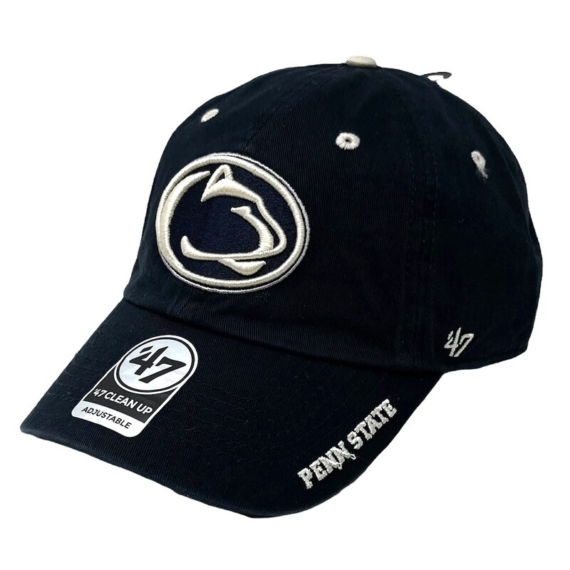 Penn State Nittany Lions Men’s 47 Brand Clean Up Adjustable Hat