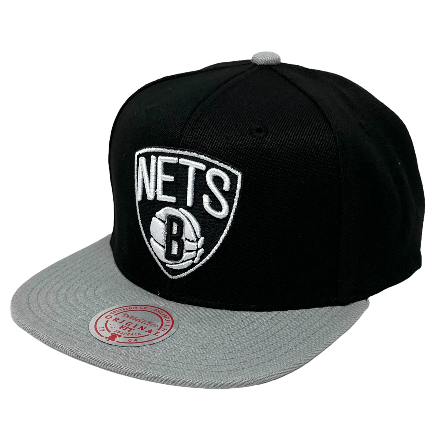 Brooklyn Nets Men’s Mitchell & Ness Core Basic Snapback Hat