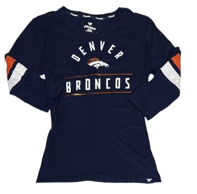 Denver Broncos Women's Fanatics 3/4 Sleeve Shirt