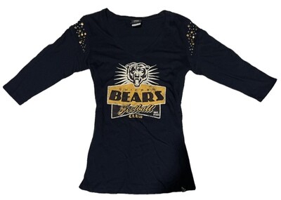 Chicago Bears Women’s 3/4 Sleeve V-Neck Shirt