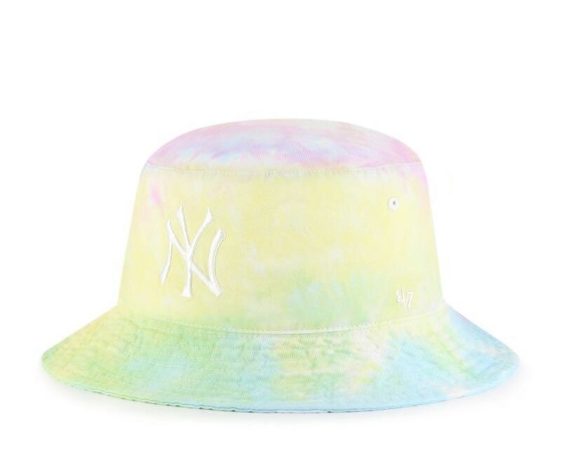 New York Yankees Men’s 47 Brand Tie-Dye Bucket Hat New York Yankees Men’s 47 Brand Tie-Dye Bucket Hat