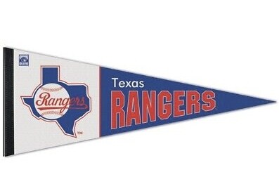 Texas Rangers 12" x 30" Premium Pennant