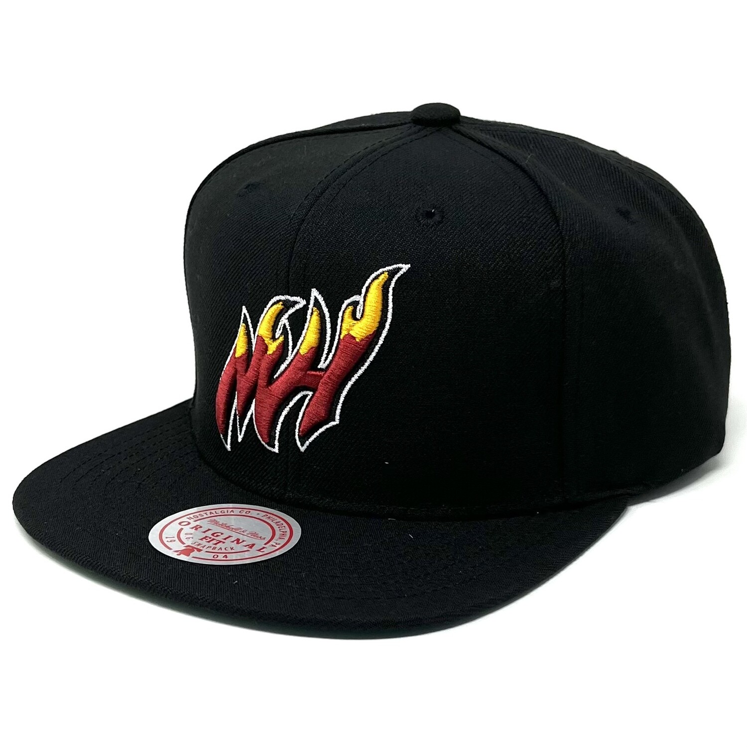 Miami Heat Men’s Mitchell & Ness Core Basic Snapback Hat