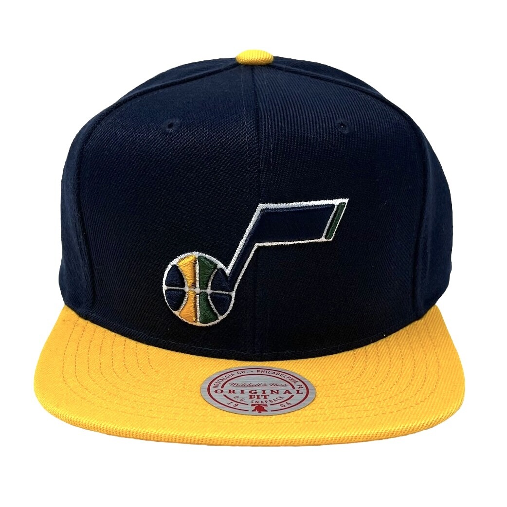 Utah Jazz Men’s Mitchell & Ness NBA Core Basic Snapback Hat