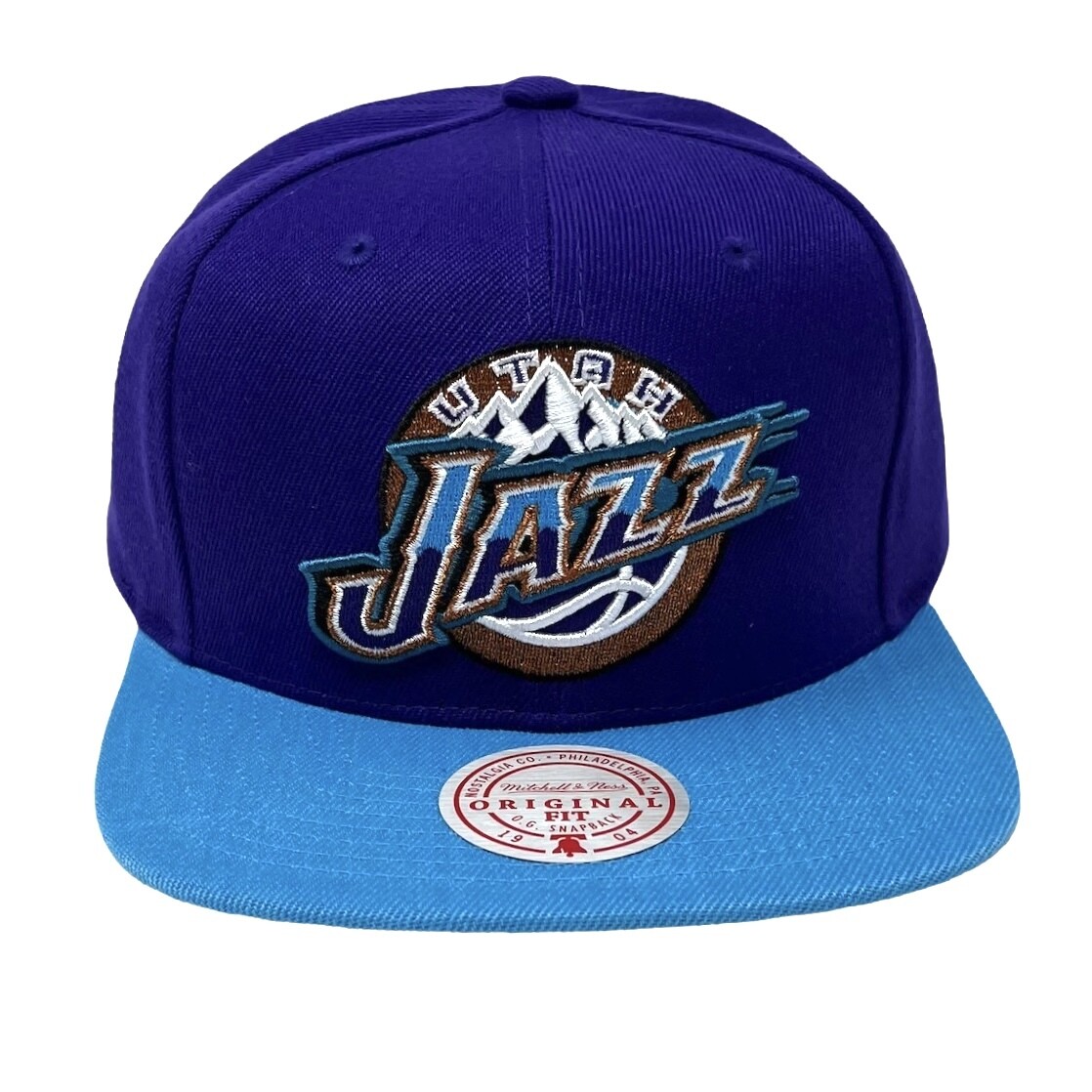 Utah Jazz Men’s Mitchell & Ness NBA Core Basic Snapback Hat