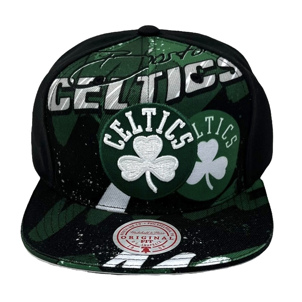 Boston Celtics Men’s NBA Hyper Loops DNA Mitchell & Ness Snapback Hat