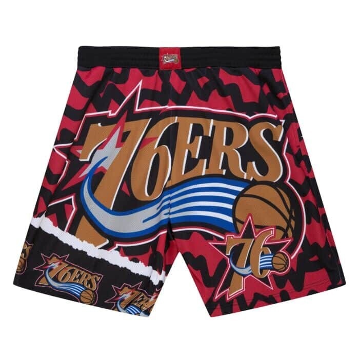 Philadelphia 76ers Men's Jumbotron 2.0 Sublimated Shorts