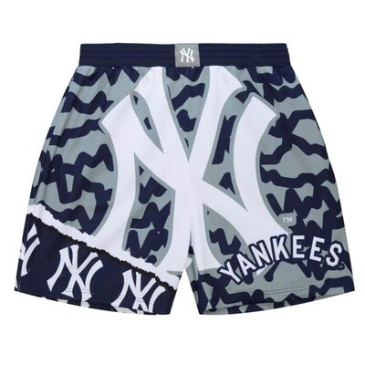 New York Yankees Men's Jumbotron 2.0 Sublimated Shorts