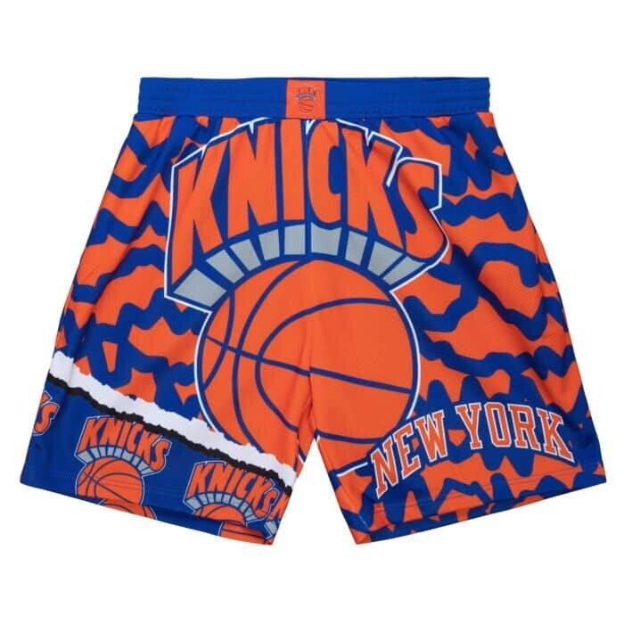 New York Knicks Men's Jumbotron 2.0 Sublimated Shorts