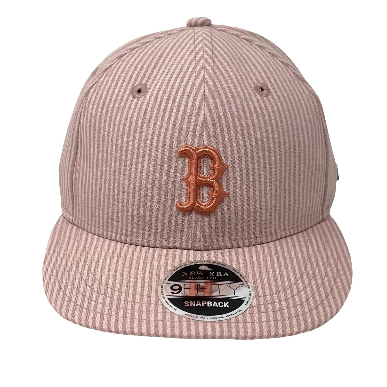 Boston Red Sox Men's Pink New Era Black Label Hat