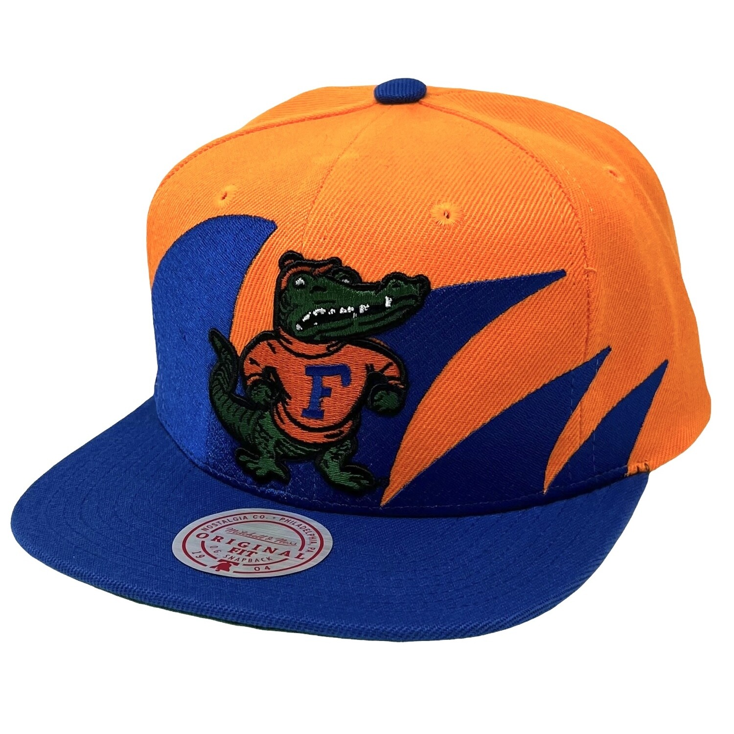 Florida Gators Men’s Mitchell & Ness NCAA Sharktooth Snapback Hat