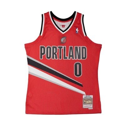 Portland Trail Blazers Damian Lillard 2012-13 Red Mitchell & Ness Men's Swingman Jersey