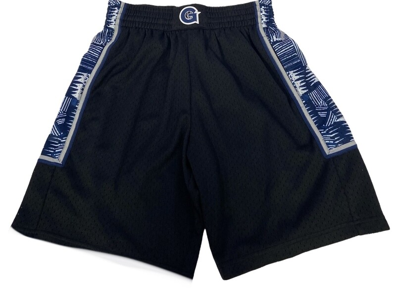 Georgetown Hoyas 95-96 Men's Black Mitchell & Ness Swingman Shorts