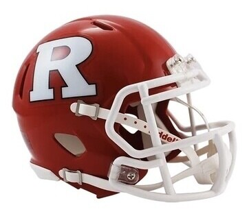 Rutgers Scarlet Knights Speed Riddell Mini Helmet