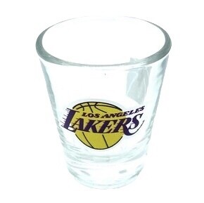 Los Angeles Lakers 2 Ounce Collector Shot Glass