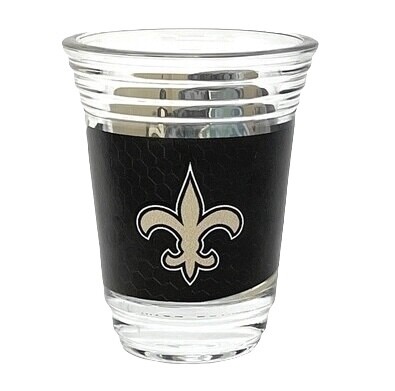 New Orleans Saints 2 Ounce Party Shot Glass