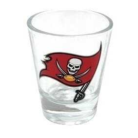 Tampa Bay Buccaneers 2 Ounce Collector Shot Glass
