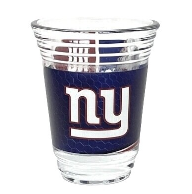 New York Giants 2 Ounce Party Shot Glass