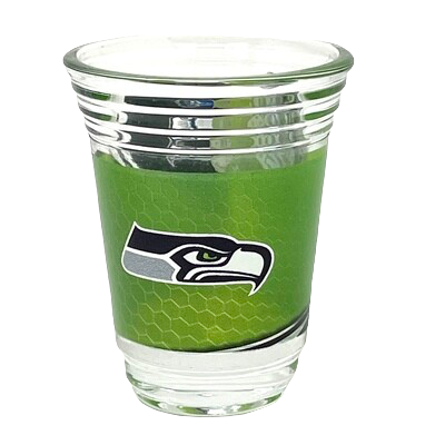 Seattle Seahawks 2 Ounce Party Shot Glass