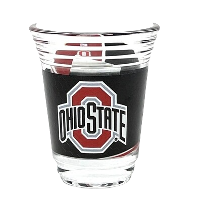 Ohio State Buckeyes 2 Ounce Party Shot Glass