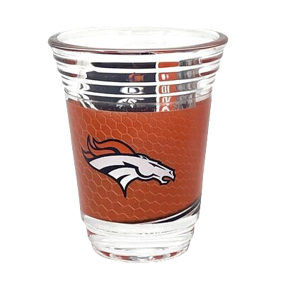 Denver Broncos 2 Ounce Party Shot Glass