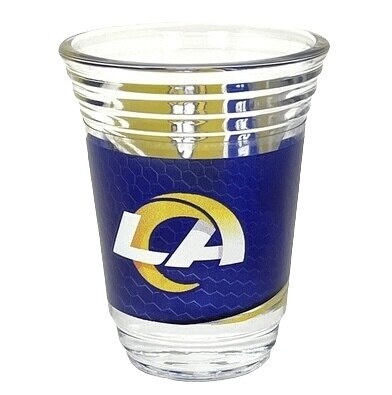 Los Angeles Rams 2 Ounce Party Shot Glass