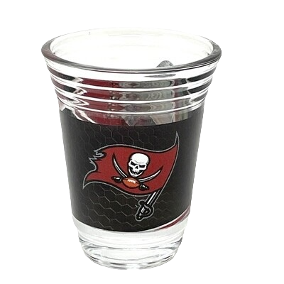 Tampa Bay Buccaneers 2 Ounce Party Shot Glass