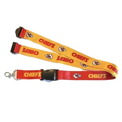 Kansas City Chiefs 1" Lanyard