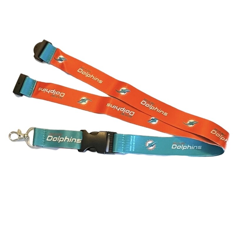 Miami Dolphins 1" Lanyard