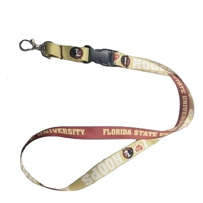 Florida State Seminoles Basketball 3/4" Lanyard