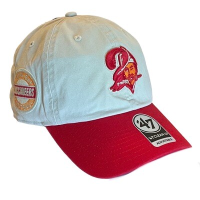 Tampa Bay Buccaneers Men’s Legacy 47 Brand Clean Up Adjustable Hat