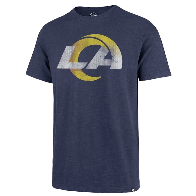 Los Angeles Rams Men’s Distressed 47 Cadet Blue T-Shirt