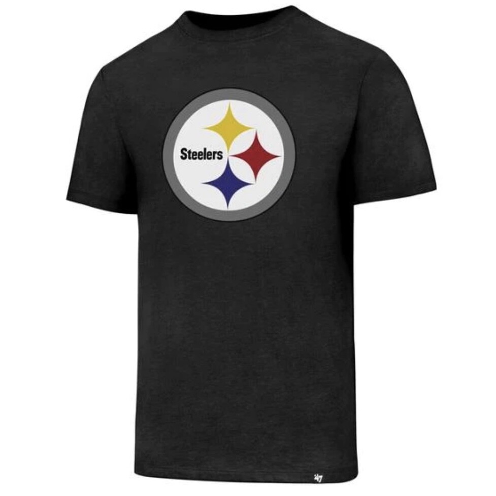 Pittsburgh Steelers Men’s 47 Brand Logo T-Shirt
