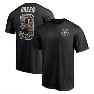 New Orleans Saints Drew Brees Men’s Super Bowl XLIV T-Shirt