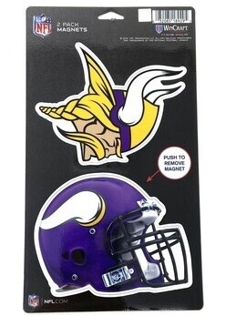Minnesota Vikings Team Magnet Set