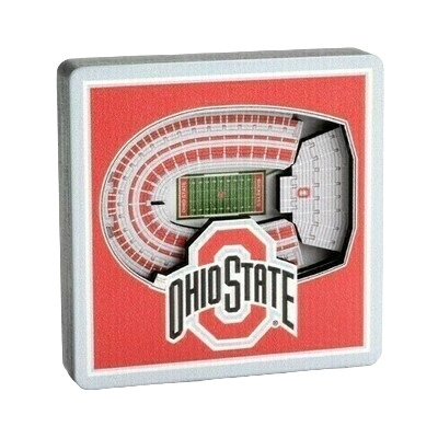 Ohio State Buckeyes 3D Stadium Views Magnet