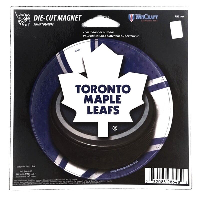 Toronto Maple Leafs Die Cut Logo Magnet