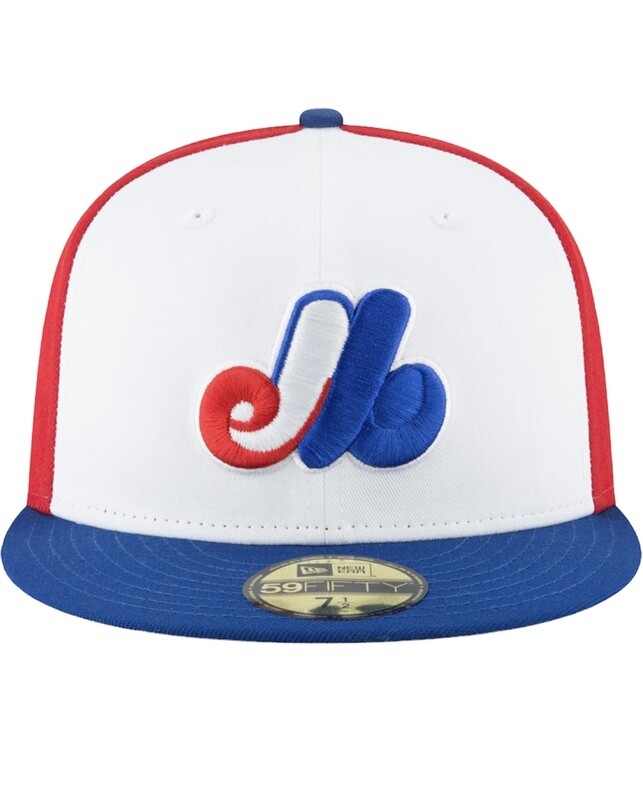 Montreal Expos Men's New Era 59Fifty Fitted Wool Hat