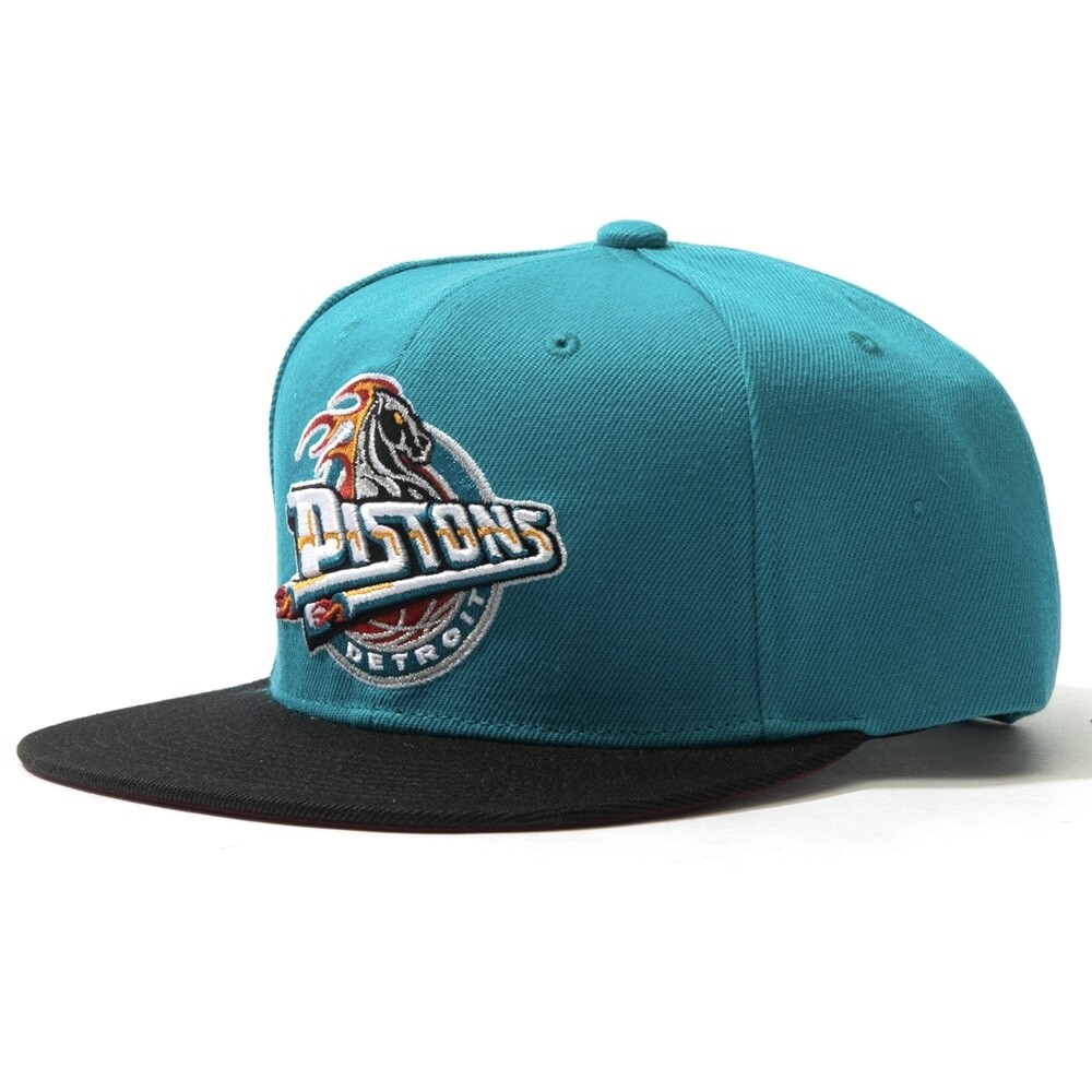 Detroit Pistons Men’s NBA Core Basic Mitchell & Ness  Snapback Hat
