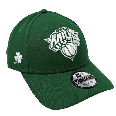 New York Knicks Men's Green St. Pat’s Day New Era 9Forty Adjustable Hat