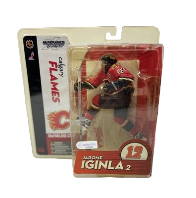 Calgary Flames Jarome Iginla McFarlane Figure