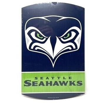 Seattle Seahawks 11"x 17" Wooden Sign