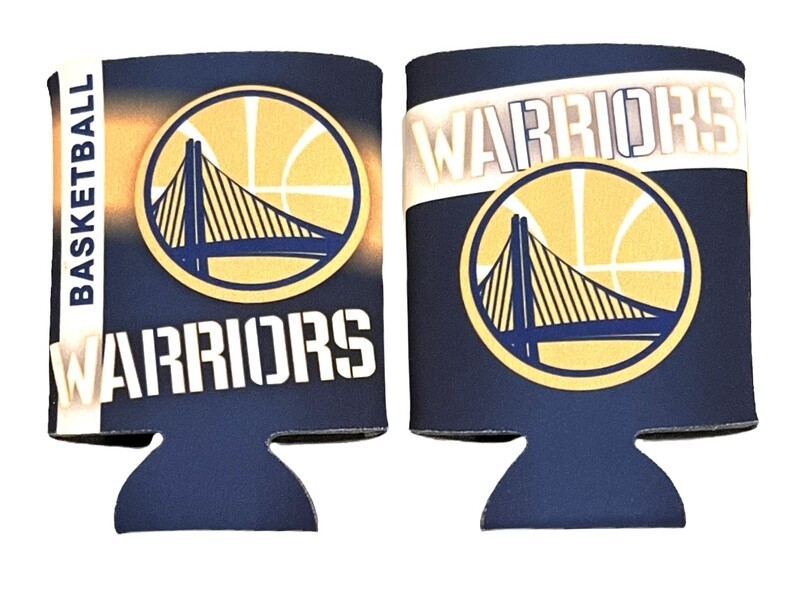 Golden State Warriors 12 Ounce Can Cooler Koozie