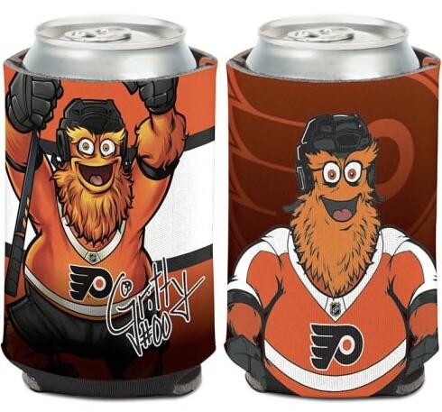 Philadelphia Flyers Gritty 12 Ounce Can Cooler Koozie