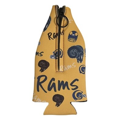 Los Angeles Rams AOP 12 Ounce Bottle Cooler